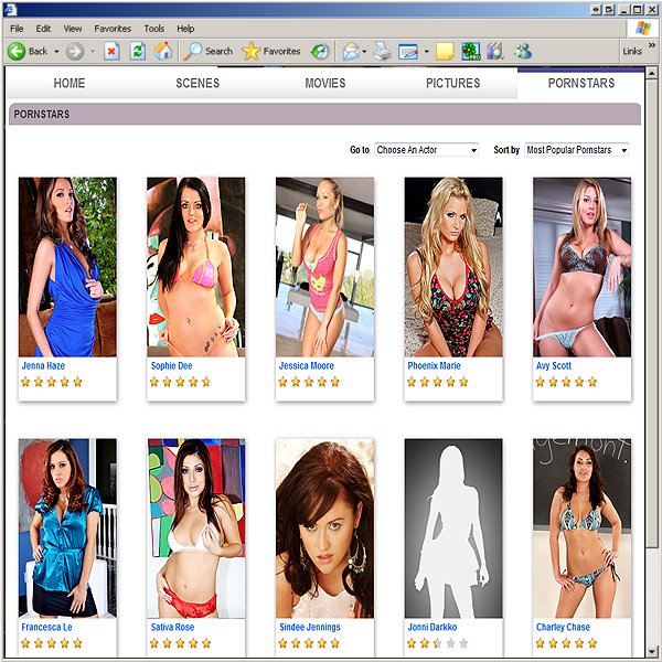 FreeOnes Gives Porn Site POV Blowjobs An Overall Review Rating Of