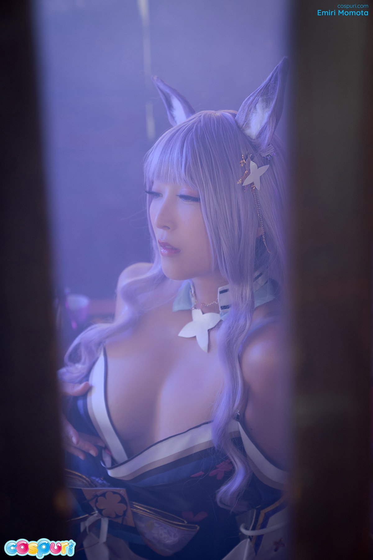 Adorable Cosplay Girl Emiri Momota Shows Off Her Naked Tits Photos