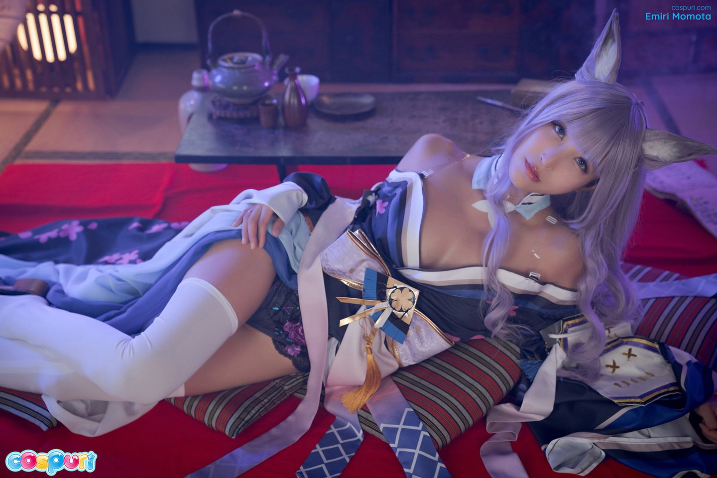Adorable Cosplay Girl Emiri Momota Shows Off Her Naked Tits Photos