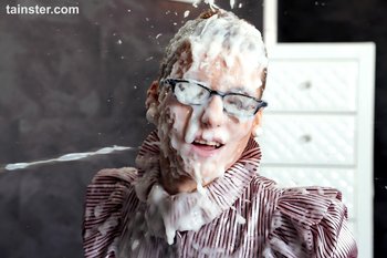 Victoria Daniels takes a Monster Load of fake Jizz - Victoria-Daniels-facial(11)