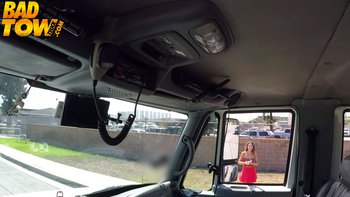 Hot Kylie Sinner gives the Tow Truck Guy a Blowjob - Kylie-Sinner-blowjob(1)