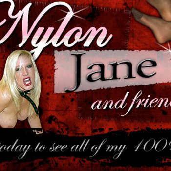 Hot Nylon Jane loving some Fetish Lesbian Screwing Sex