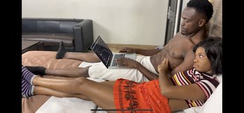Horny black babe gets her pussy eaten out and plowed hard - 000001