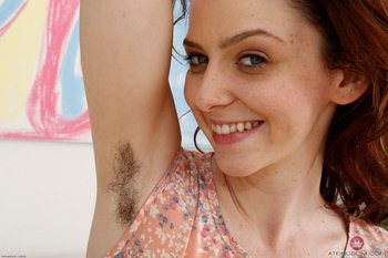 Babe Emma Evins spreads and fingers her hairy Hole - Babe Emma Evins spreads and fingers her hairy Hole 004