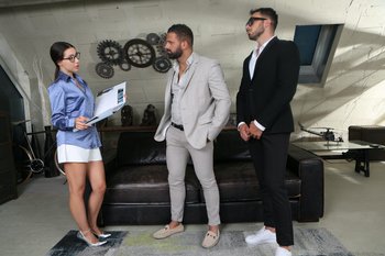 Naughty secretary Lisa Belys gets railed by Lorenzo Viota and Francis X - Naughty secretary Lisa Belys gets railed by Lorenzo Viota and Francis X 009