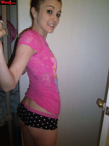Hot and sexy babes show their hot bodies on camera