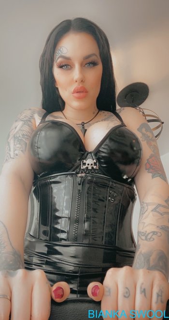 Bianka Swool wearing some sexy lingerie while showing her big boobs - 000004