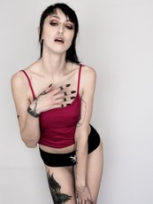 Sweet Audrey Lavey teasing in her tight Shorts — 7