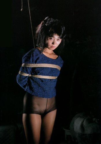 Skinny Girls want to get Tied up while they Pose - Wasteland-BDSM-White-Lingerie(9)