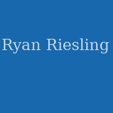 Ryan Riesling