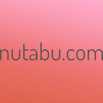 The Official Nutabu Website