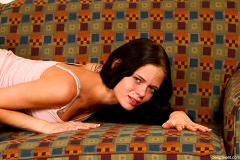 Tattooed brunette bitch Alexis bounces her pussy on a black dick — 5
