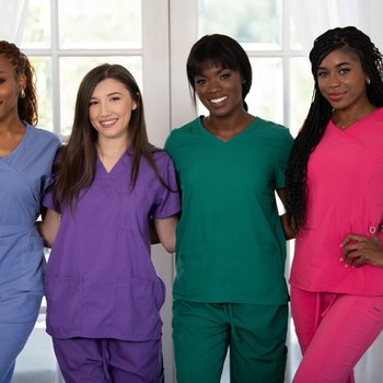 Hot lesbian interracial foursome with two white and two black hotties