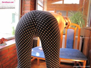 Nothing makes Doris Dawn happier than showing her mature tits — 19