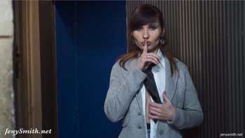 Stunning hottie Jeny Smith stripping and showing her pussy - 000008