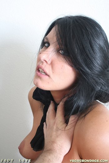 Jody Love tied up and gagged with her Tits exposed - IMG_9277