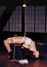 Asian Hottie tied up in Dungeon waiting for sex — 3