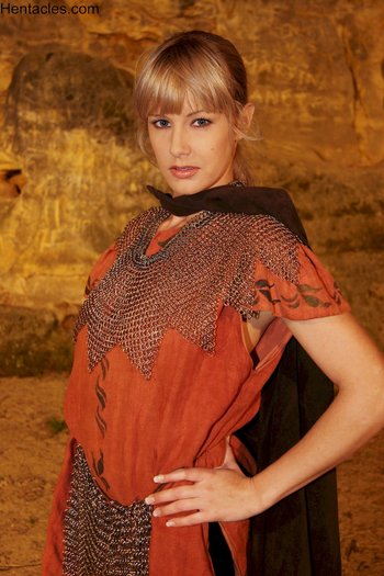 Amateur blonde Natalli Diangelo posing in her medieval clothes - Amateur blonde Natalli Diangelo posing in her medieval clothes 012
