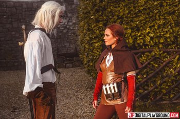 Ella Hughes cosplays as Triss and fucks Geralt - Ella-Hughes-Hot-Fucking(1)