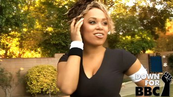 DOWN FOR BBC - Mone Divine 2 Big Dicks For Black Babe 002