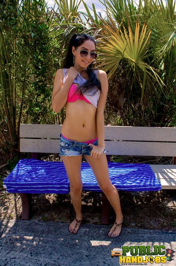 Sexy Rachel Rose gets horny on the train and pulls her feller off outdoors - 06.jpg