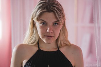 Horny Mischa Wren pleases her bushy snatch with purple vibrator - Horny Mischa Wren pleases her bushy snatch with purple vibrator 001