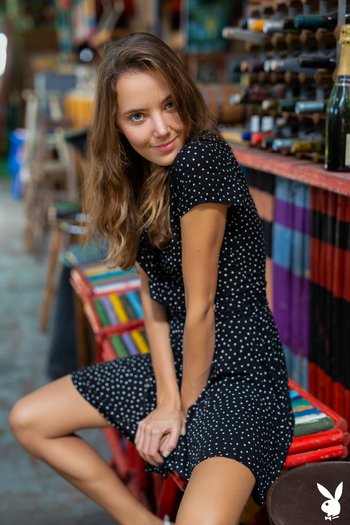 Princess Clover shamelessly strips in Warehouse - Princess-Clover-Sexy-Dress(1)
