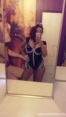 Sexy Stewardess Selena Martinez wants you to cum fly with her — 9