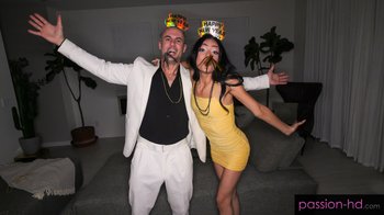 Laynee James partying and fucking hard with Brock Cooper on NYE 003