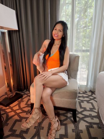 Asian beauty Evie Ling stripping down and posing in blue lingerie - 000017