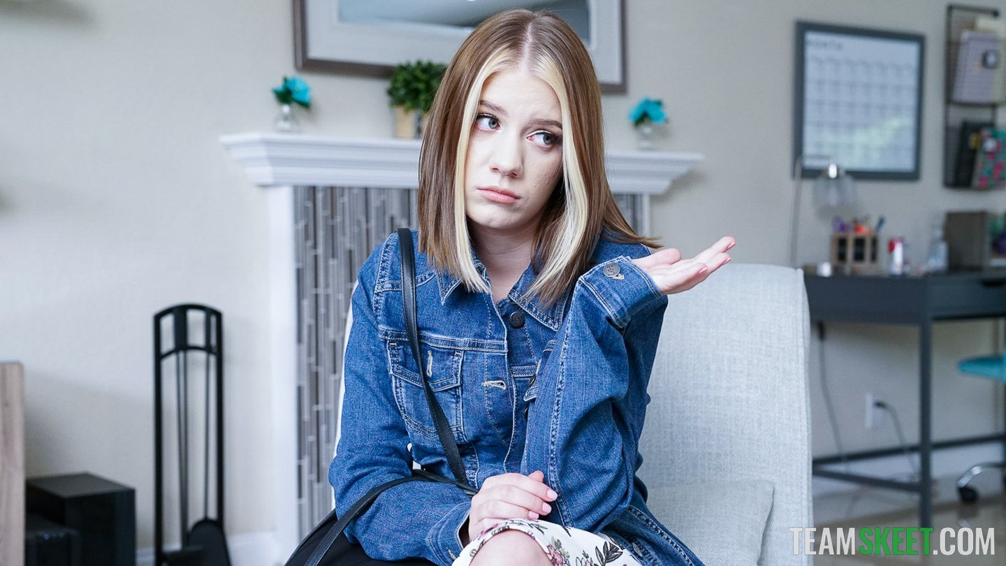 Napalona brunetka Dakota Burns uprawia seks POV w domu