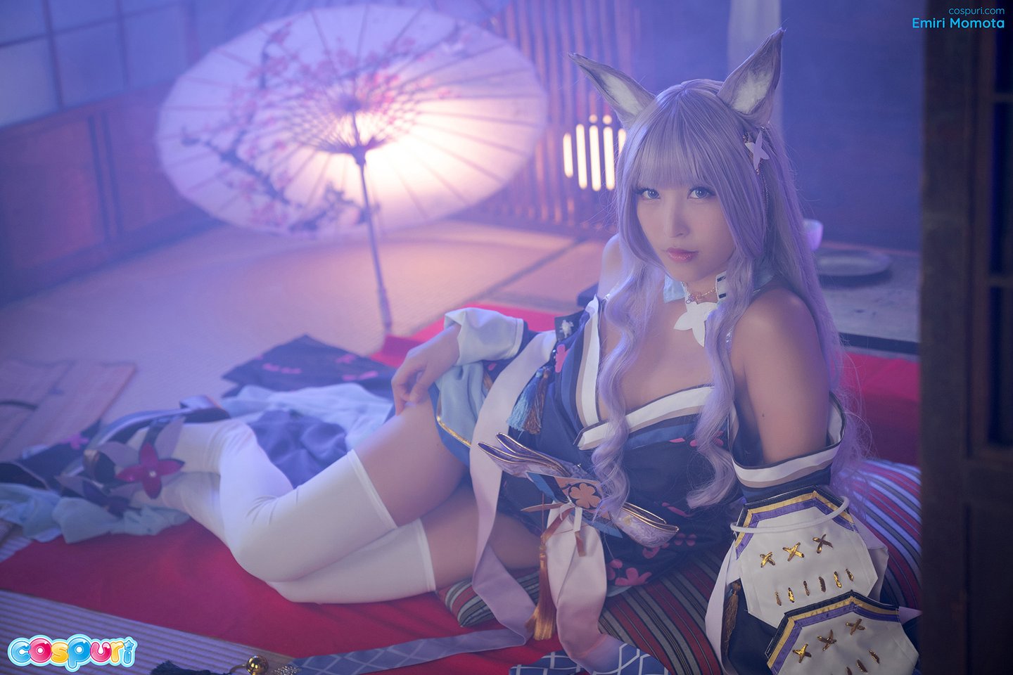 ls- nude imagesize:1440x960 016 Adorable cosplay girl Emiri Momota shows off her naked tits 16 photos