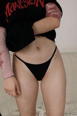 Solo Geral Santos with natural tits doing striptease for Zishy studio — 8