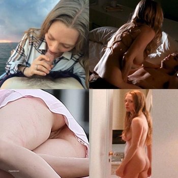 Amanda Seyfried nude porn leaked collection showing off her pussy