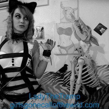 Das Solo-Girl Lady The Tramp zeigt ihr neues sexy Outfit