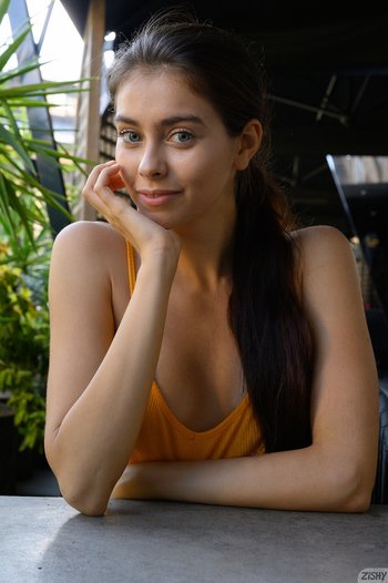 Kinky girlfriend Alissa Foxy loves showing her tits and pussy in public 004