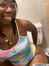 Chubby ebony babes love taking pictures in the bathroom — 9