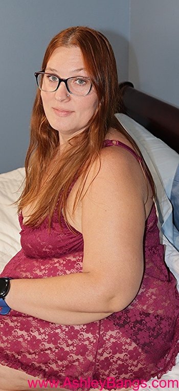 Lovely hottie Ashley Bangs showing her fat ass and pussy - 000014
