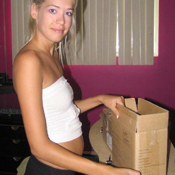 Naughty blonde Teen getting horny and showing herself