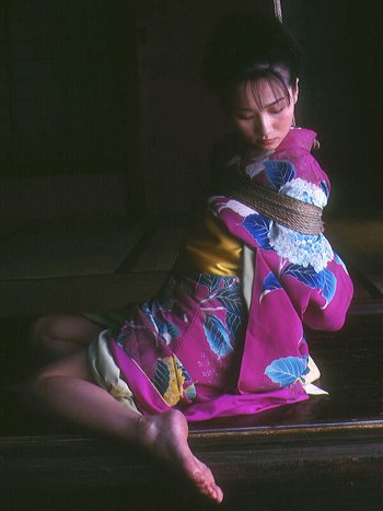 Asian Slut stripped of Her Komono nude and bound - Wasteland-BDSM-Asian-Vintage(3)