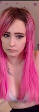 Pink haired chick likes it when a guy rides her in the bedroom — 11