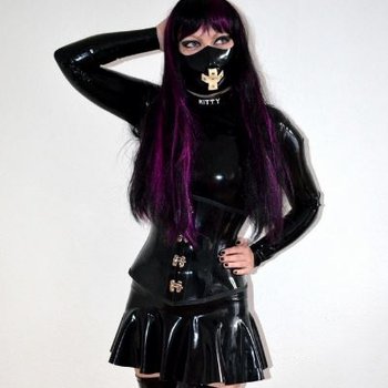 Rubber Doll looks so lush in tight Latex Boots