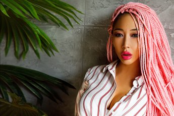 My Asian Doll strips to her sexy lingerie in a new hot & daring photoshoot — 5