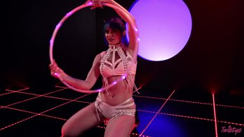 Blue haired vixen Jewelz Blu strips naked then stuffs big dildo into pussy - Jewelz-Blu-ultramarine (5)
