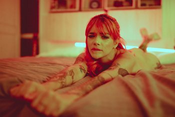 Redhead girl Pura Candela puts her tattooed body on display - Redhead girl Pura Candela puts her tattooed body on display 008